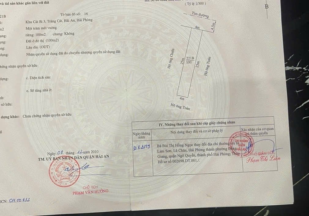 Đất nền Tràng Cát Hải Phòng 100m² giá 3.45 tỷ - Tiềm năng đầu tư lớn!