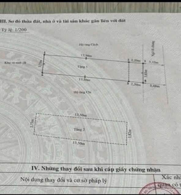 Nhà mặt ngõ Hai Bà Trưng, Lê Chân, 60m² giá 4.1 tỷ - Kinh doanh thuận lợi!