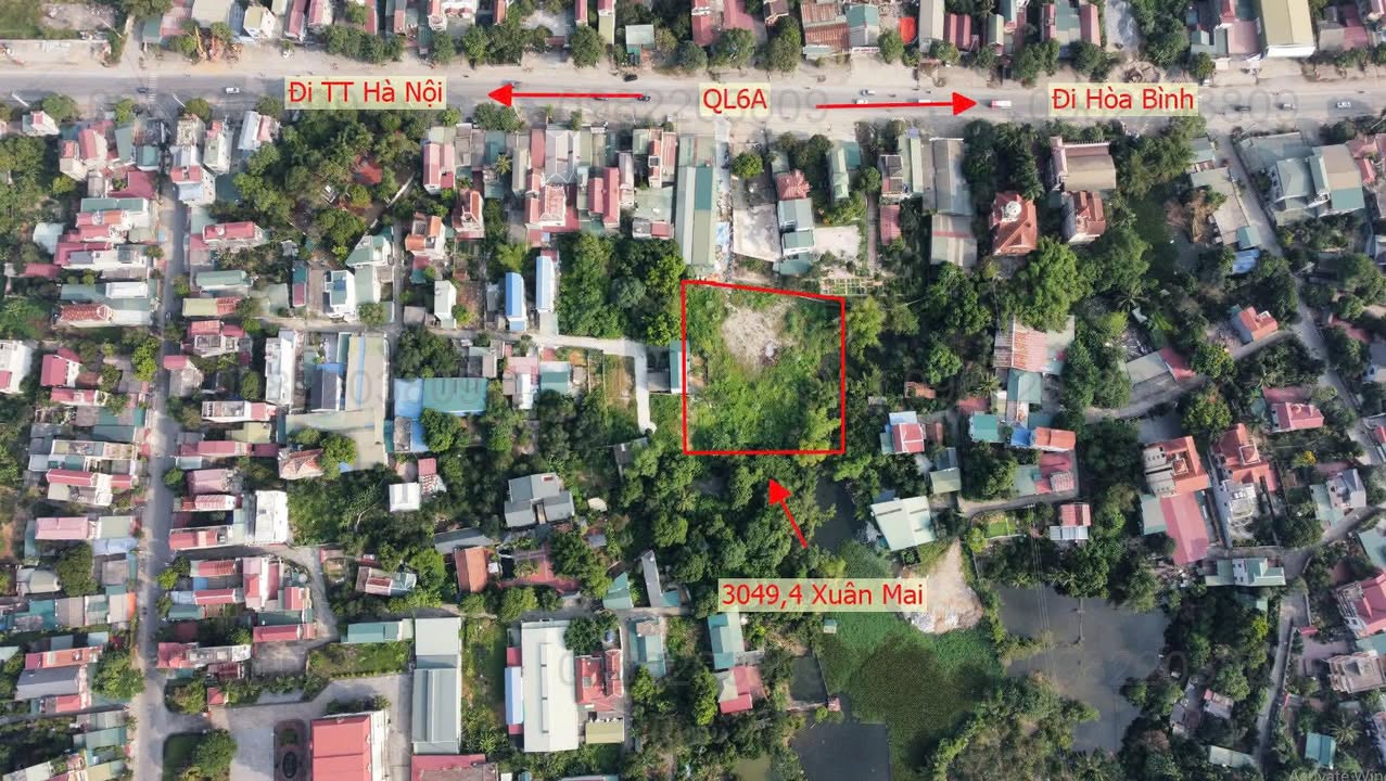 Đất nền Xuân Mai 3049m² giá 15.247 tỷ - Cơ hội đầu tư hấp dẫn!