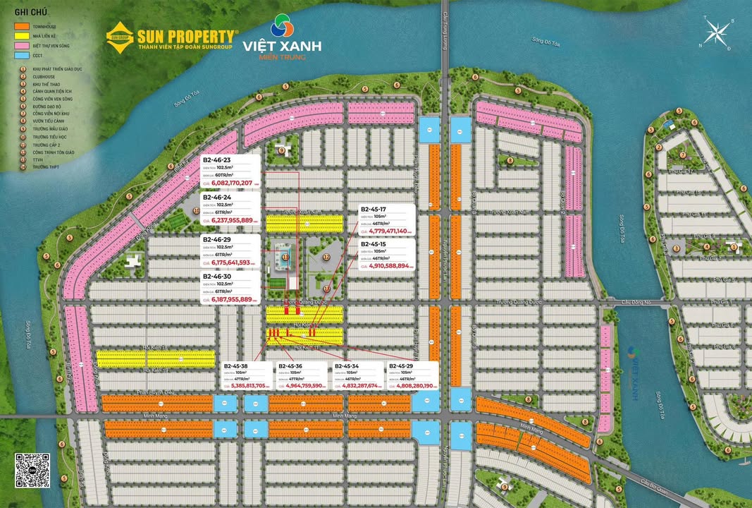 Đất Trương Quang Được, Hòa Quý, Đà Nẵng 102,5m² - Cơ hội đầu tư tuyệt vời!