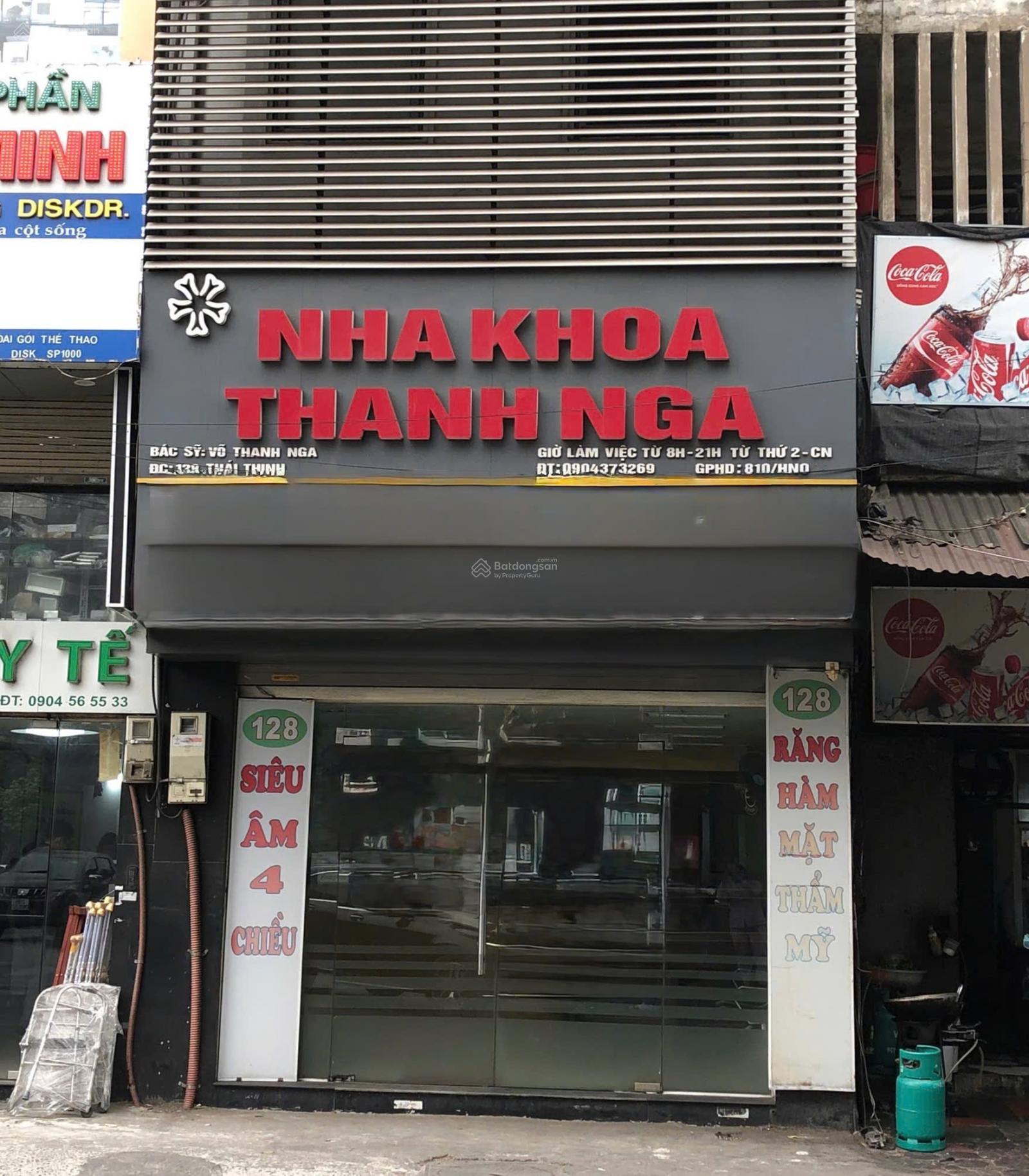 Nhà mặt phố Thái Thịnh 45m² giá 65 triệu - Kinh doanh sầm uất, có thang máy!