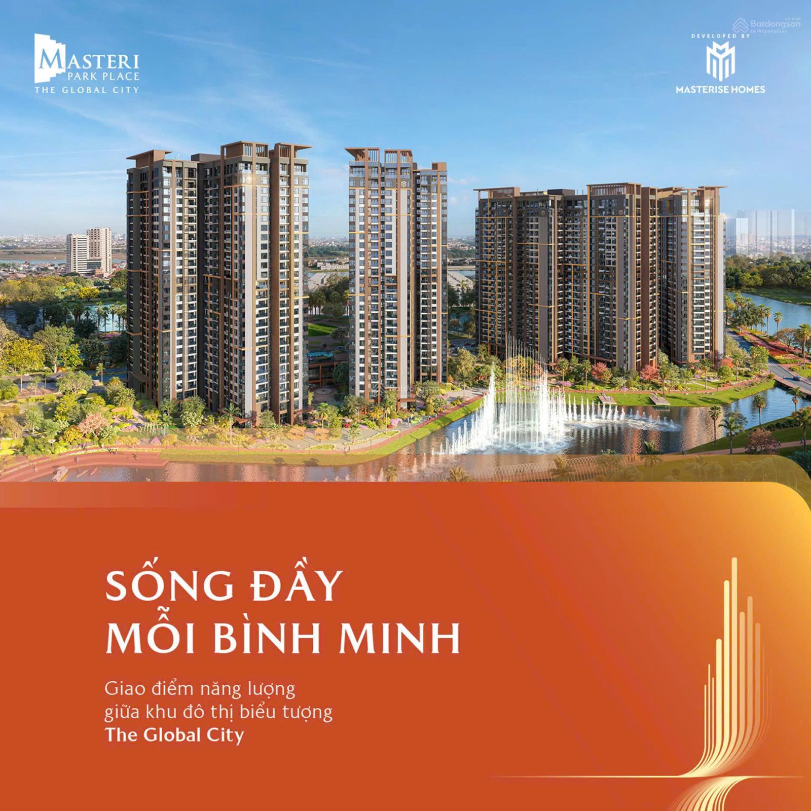 Căn hộ Masteri Park Place The Global City 55m² giá 6.7 tỷ - Đầu tư sinh lời tiềm năng!