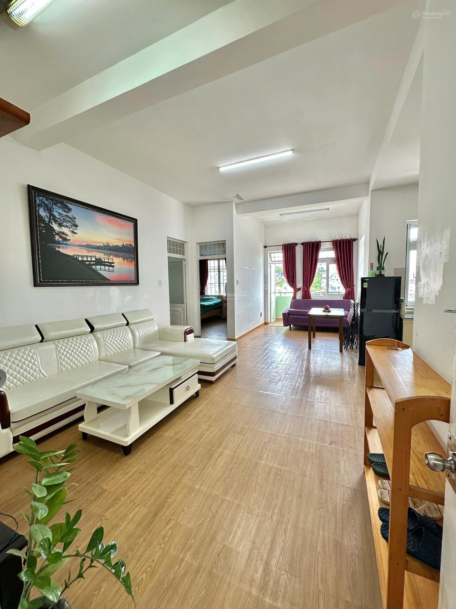 Chung cư Ngô Quyền Đà Lạt 70m² giá 6,5 triệu - Nội thất đầy đủ vào ở ngay!