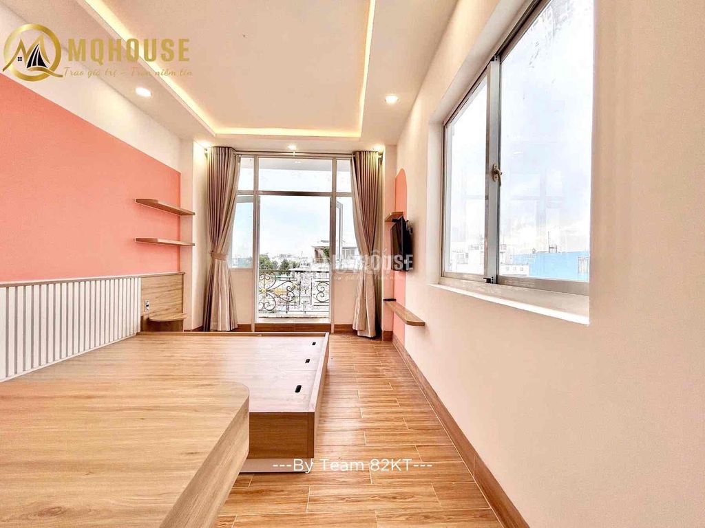 Studio Mới Siêu Xinh Ngay Hoàng Sa - Trường Sa 32m² giá 7.3 triệu - Đầy đủ tiện nghi!