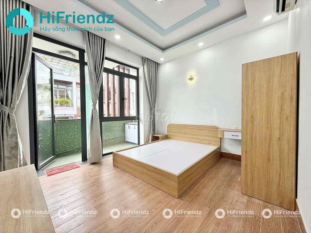 Căn hộ ban công full nội thất Đường Nguyễn Tư Giản 30m² - Thiết kế thoáng mát, giá chỉ từ 3.800.000đ!