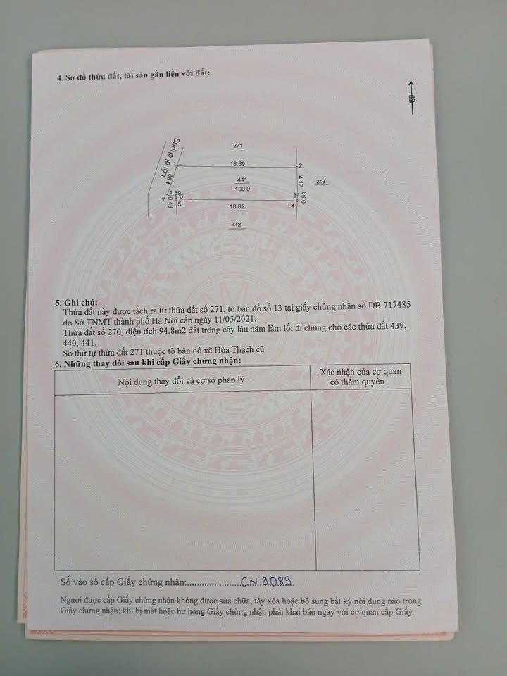 Đất nền Hòa Thạch, Quốc Oai 100m² giá 2.1 tỷ - Đầu tư sinh lời ngay!
