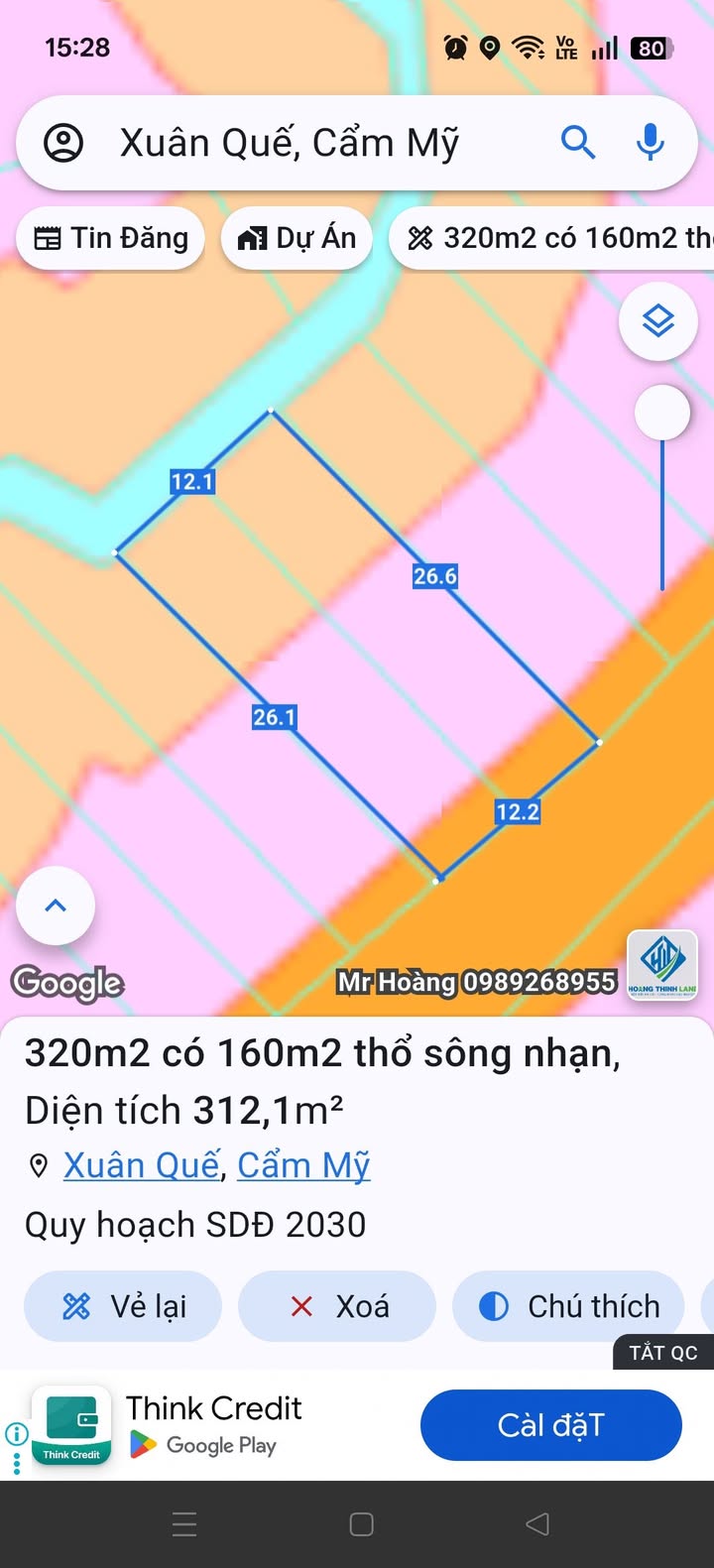 Đất nền 320m² xã Xuân Quế, Cẩm Mỹ, Đồng Nai - Đầu tư sinh lời gần KCN