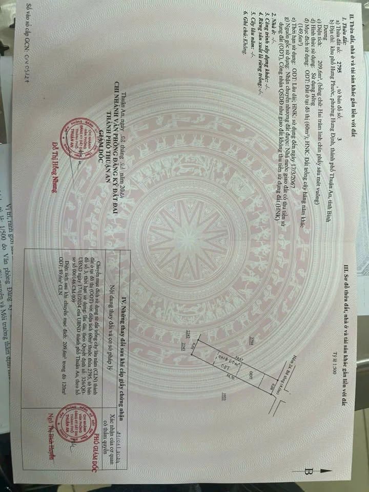 Đất Hưng Định 210m² giá 3.15 tỷ - Cơ hội đầu tư tuyệt vời!