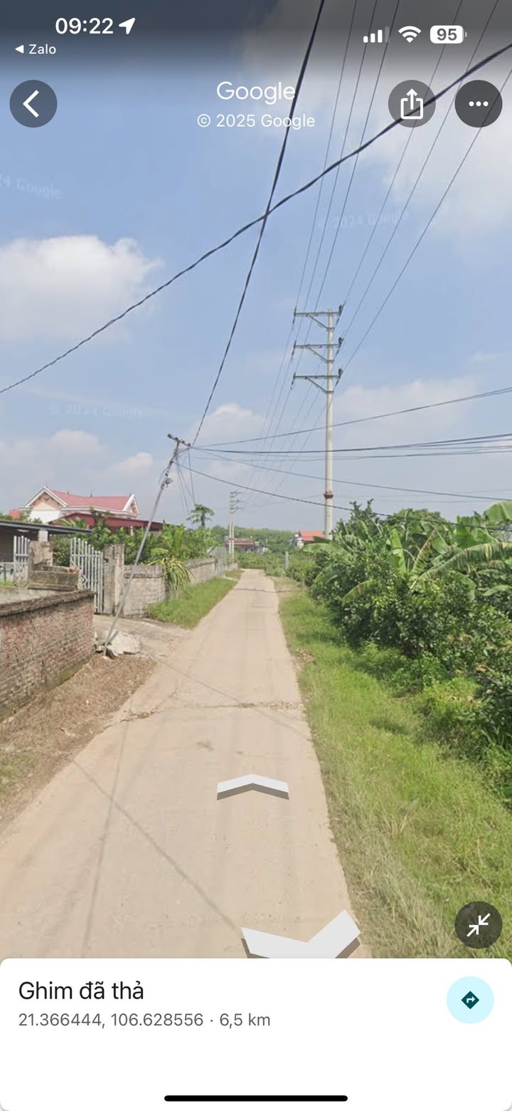 Đất thổ cư Tân Quang Lục Ngạn 210m² giá thỏa thuận - Đường bê tông thông thoáng!