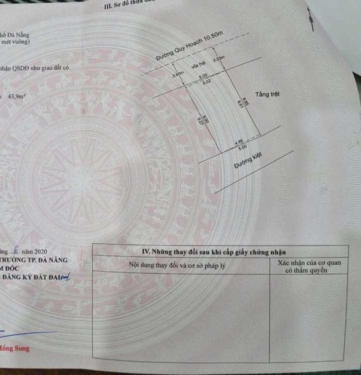 Bán nhà mặt tiền đường Nguyễn Công Hãng, Thanh Khê, Đà Nẵng, 42m² - Kinh doanh sầm uất!