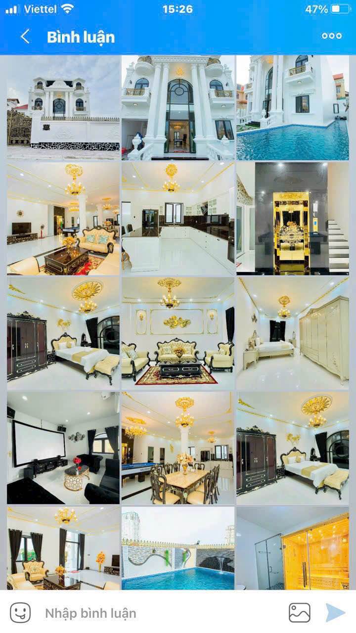 Bán Villa Đồi Ngọc Tước, Bãi Sau Thùy Vân 354m² - Nội thất cao cấp, hồ bơi lớn!