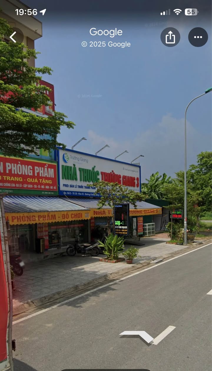 Đất nền mặt đường Trường Giang, phường Thanh Miếu, 126m² - Sổ hồng chính chủ, giao dịch nhanh!