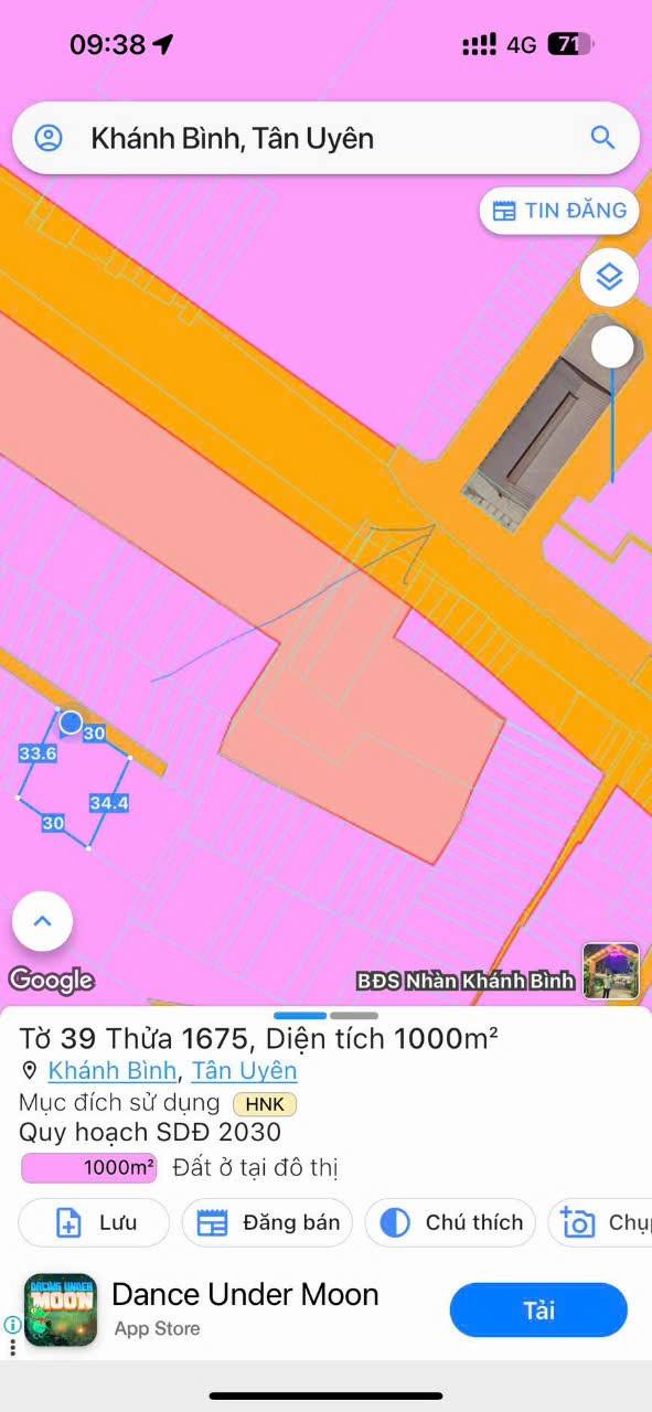 Đất nền Tân Vĩnh Hiệp, Tân Uyên 167m² giá 1.89 tỷ - Cần bán gấp, bớt lộc!