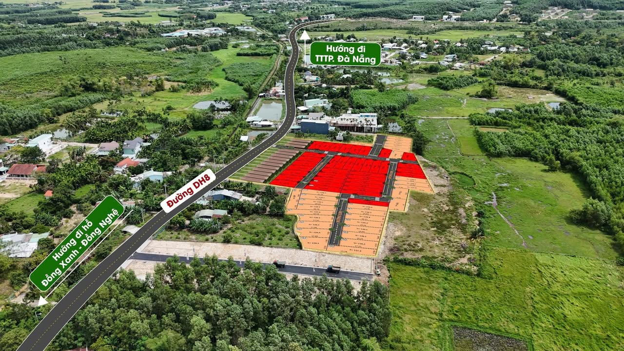 Đất nền Đồng Xanh Village, Hòa Tiến, Đà Nẵng - Chỉ 1.1 tỷ, cơ hội đầu tư sinh lời bền vững!