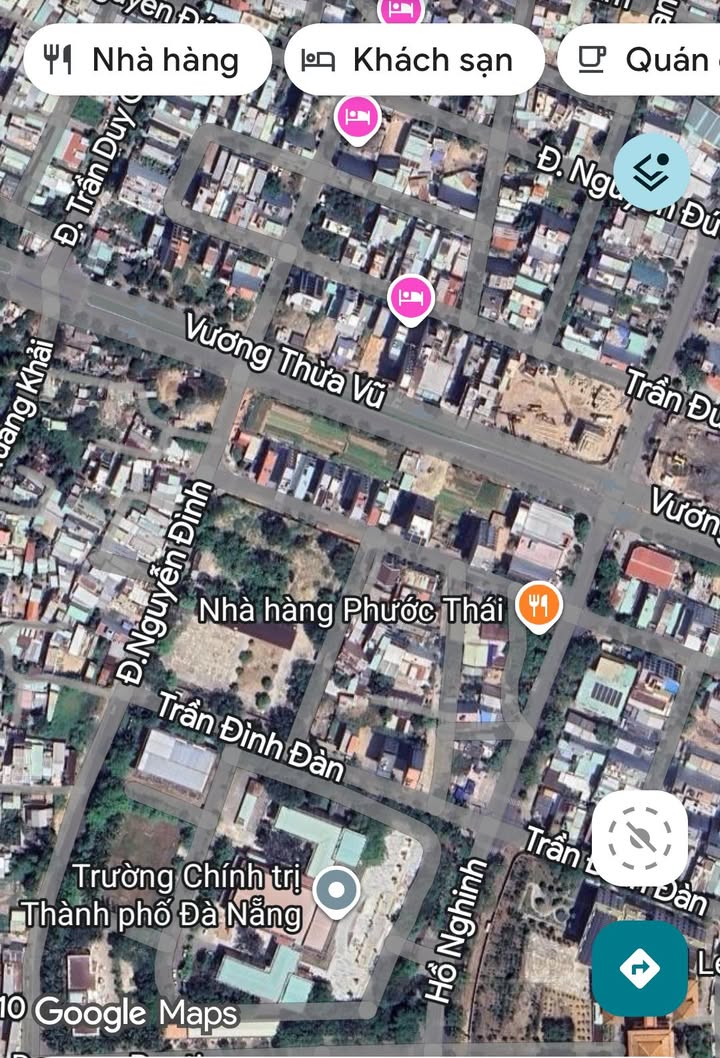 Bán đất Vương Thừa Vũ, Đà Nẵng 70m² giá 11 tỷ - Vị trí đắc địa, giao thông thuận lợi!