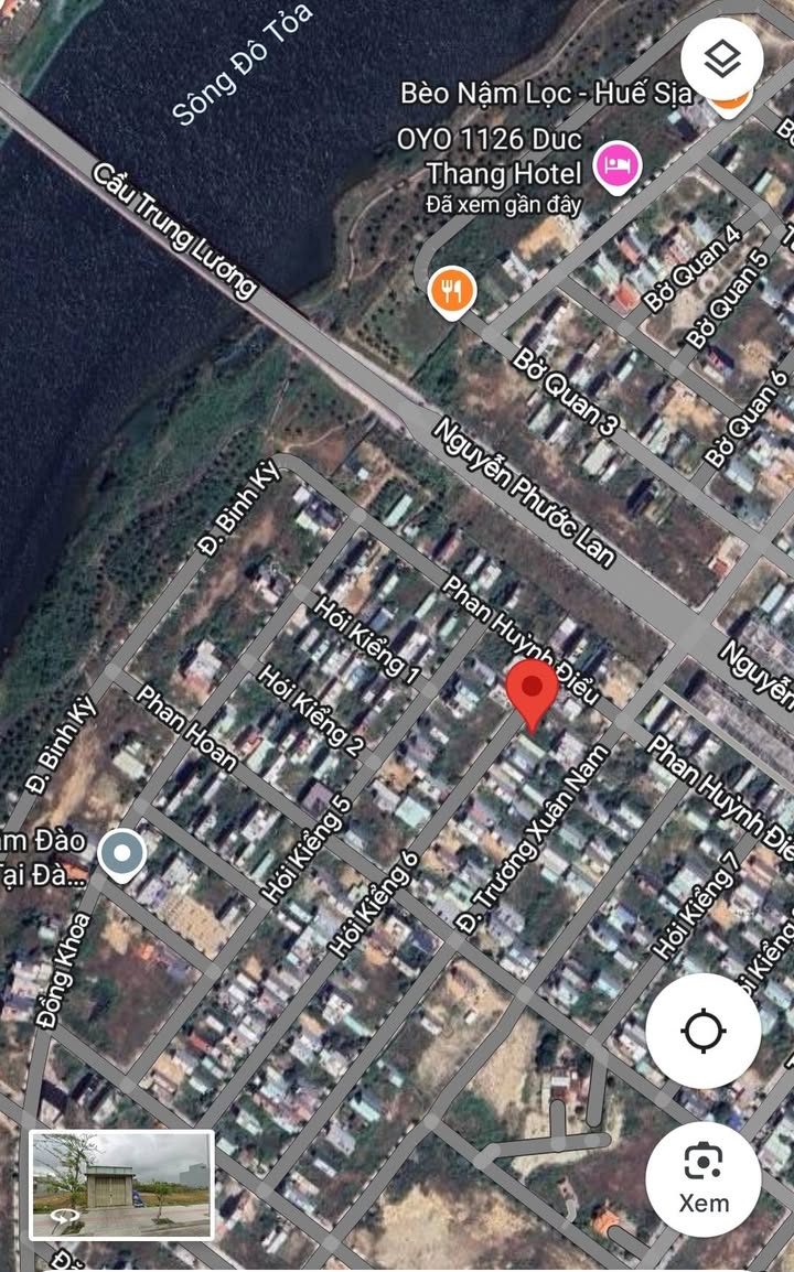 Đất nền Hòa Xuân 210m² giá 10.6 tỷ - Cặp liền kề cực hiếm gần cầu Trung Lương!