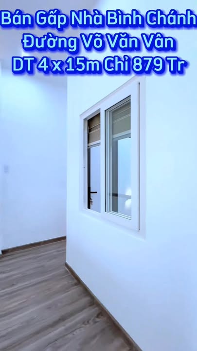 Nhà phố Bình Chánh 60m² giá chỉ 879 triệu - Thiết kế hiện đại, sẵn sàng vào ở!