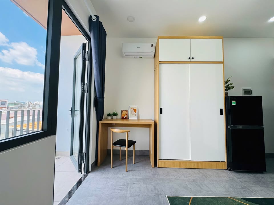 Căn hộ cho thuê 441 Điện Biên Phủ, Quận Bình Thạnh - Phòng ban công, nội thất đầy đủ