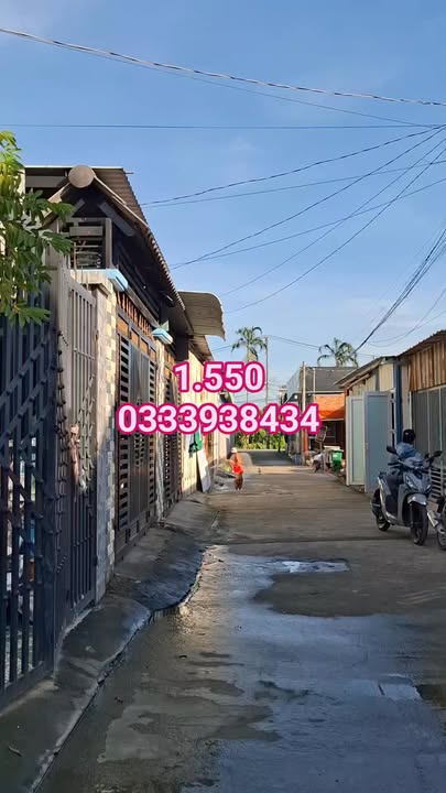 Nhà riêng Củ Chi 60m² giá 1.55 tỷ - Gần Uỷ ban xã Bình Mỹ