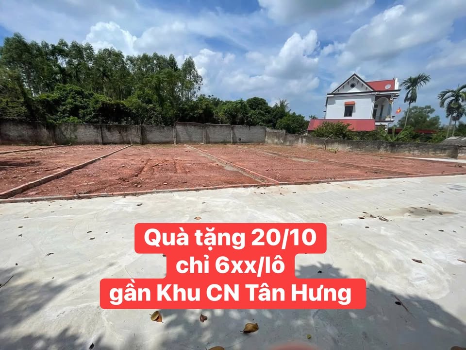 Đất nền Xương Lâm, Lạng Giang 124m² giá chỉ 600 triệu - Sổ hồng chính chủ sang tên ngay!