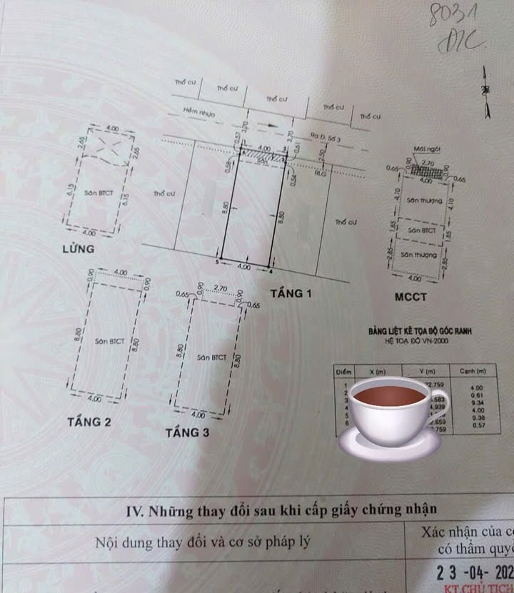 Nhà phố hẻm xe hơi Đường số 3, Gò Vấp 40m² giá 6.55 tỷ - Chính chủ bán gấp!