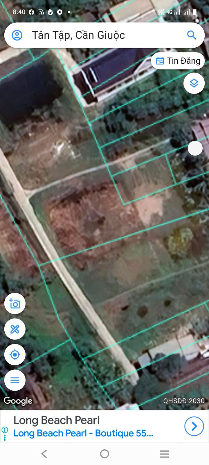 Đất thổ cư Tân Tập, Cần Giuộc 100m² giá 400 triệu - Sổ hồng riêng, xe hơi vào tận nơi!