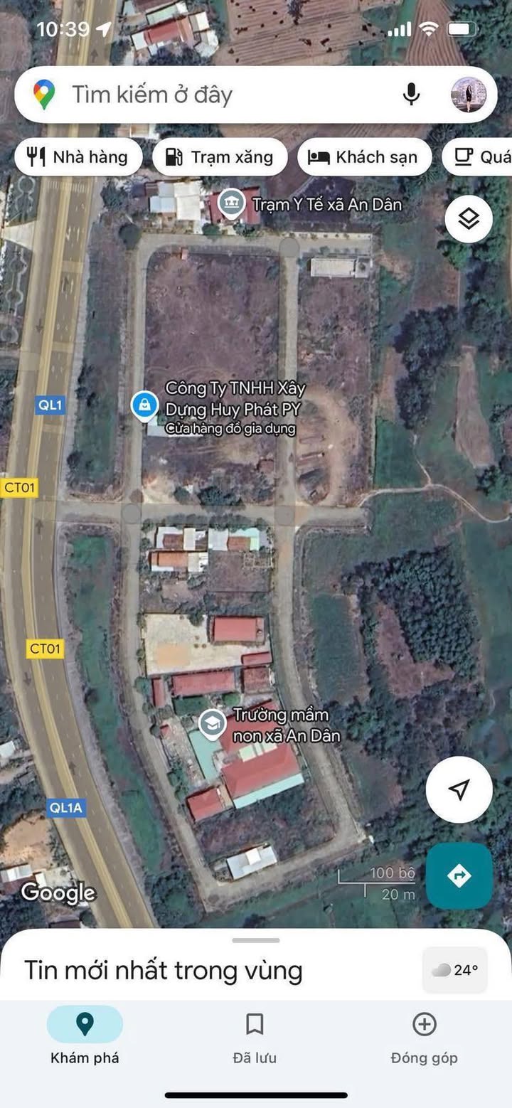 Đất nền TĐC Đồng Cây Khế - An Dân - Tuy An 125m² giá 600 triệu - Cơ hội đầu tư hấp dẫn!