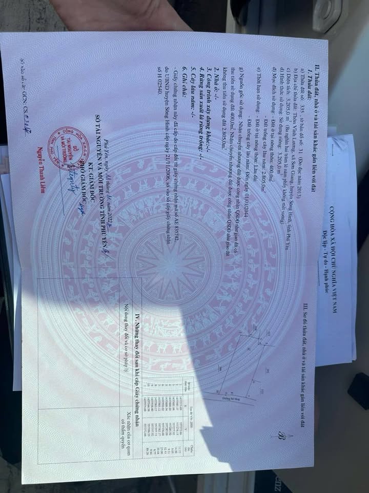 Đất thổ cư 3205m² tại Sơn Giang, Sông Hinh chỉ 9.615 tỷ - Đầu tư sinh lời ngay!