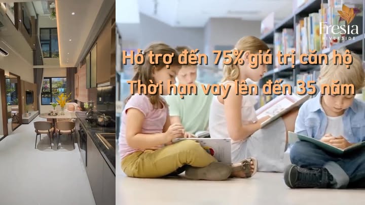 Căn hộ Fresia RiverSide Biên Hòa 60m² giá 1.8 tỷ - Tiện nghi như nghỉ dưỡng