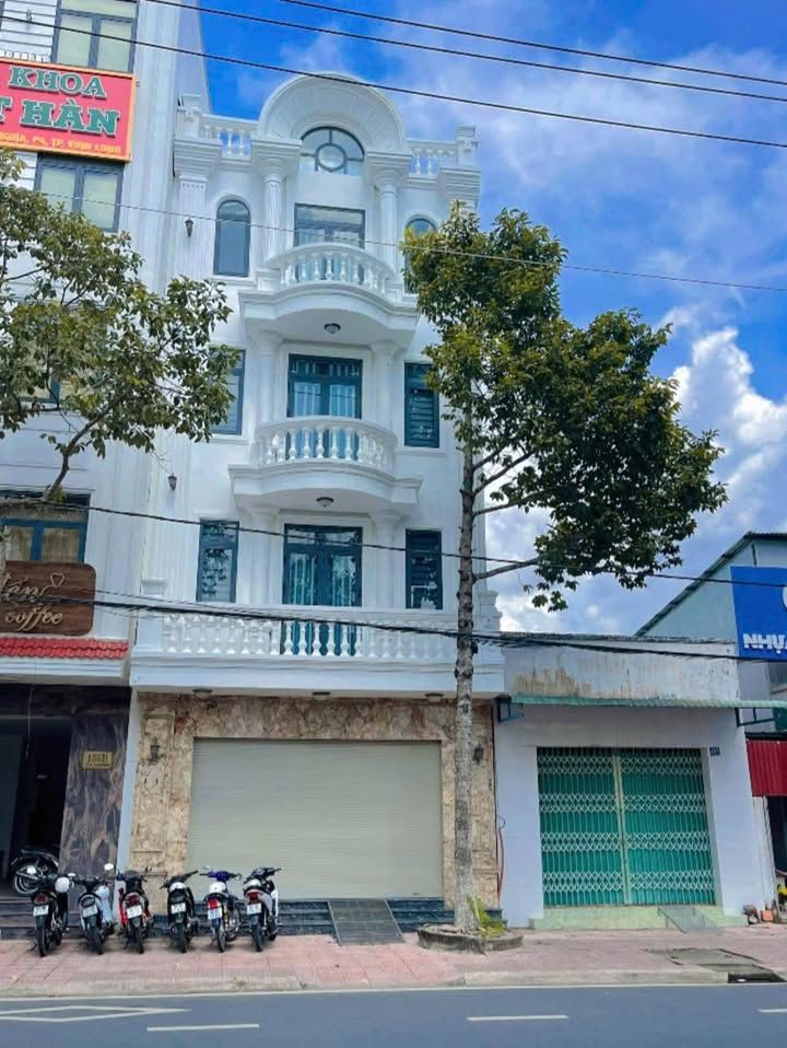 Cho thuê nhà mặt tiền Đường Trần Đại Nghĩa - Vĩnh Long 1 trệt 3 lầu - Giá 25 triệu/tháng