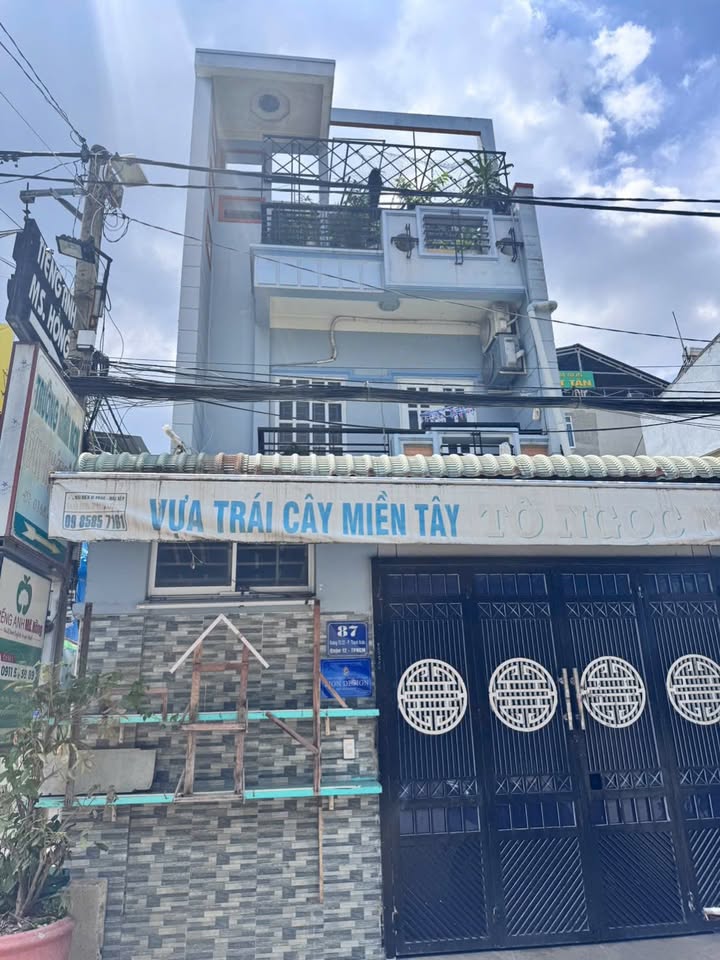 Nhà mặt tiền Thạnh Xuân 22, quận 12, diện tích 107m² - Đầu tư sinh lời ngay!