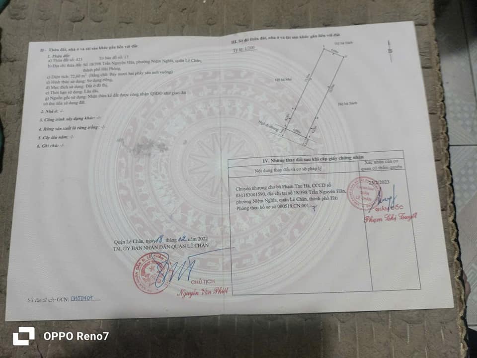 Đất nền Trần Nguyên Hãn 72m² giá 2.61 tỷ - Cơ hội đầu tư không thể bỏ qua!