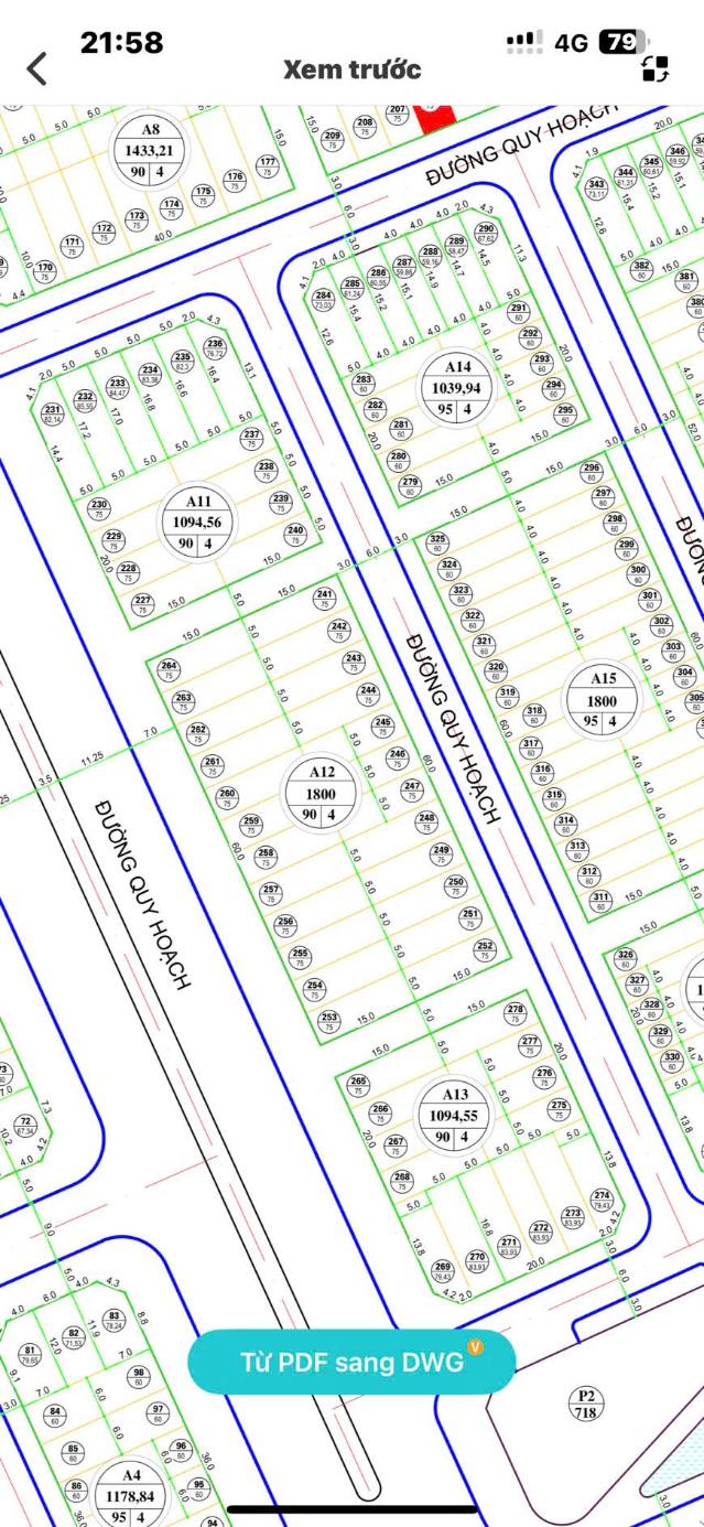 Đất nền mặt đường đôi TĐC Tràng Cát Hải An 75m² giá 4.575 tỷ - Đầu tư sinh lời ngay!