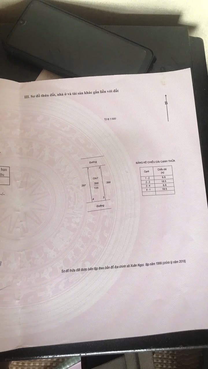 Đất nền Xuân Ngọc 125m² giá 900 triệu - Cơ hội đầu tư tuyệt vời!