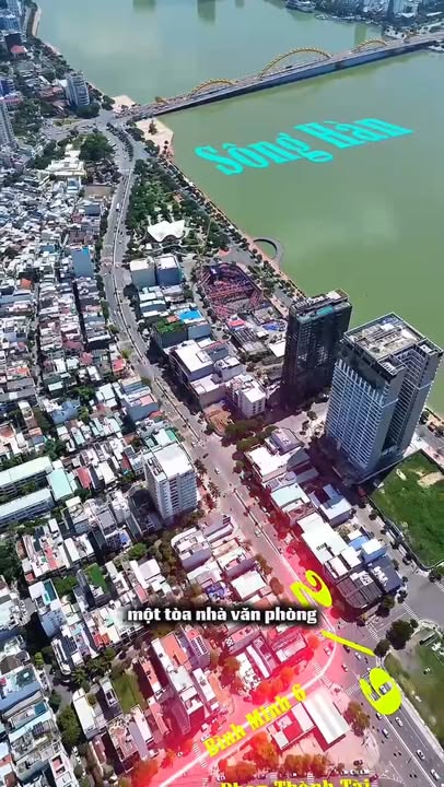 Đất Kèm Nhà 3 Tầng Đường Bạch Đằng Đà Nẵng 325m² - Vị trí vàng, tiện ích đầy đủ!