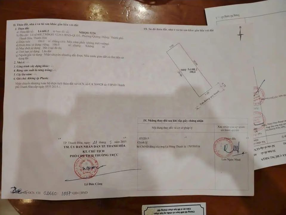 Đất nền Quảng Thắng 100m² giá 968 triệu - Nhanh tay sở hữu!