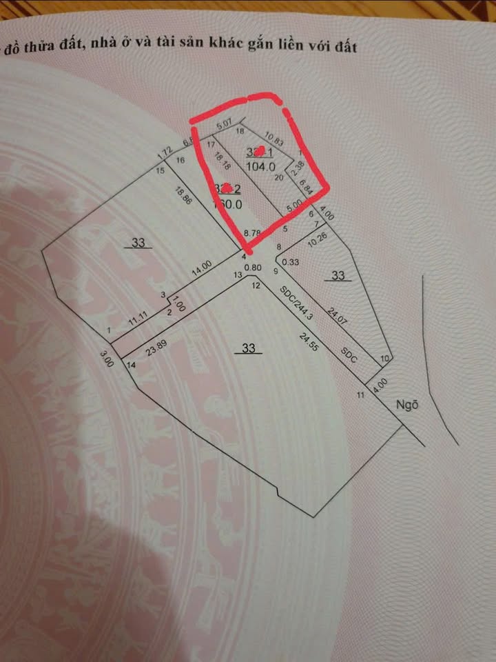 Nhà riêng Phố Nỷ Sóc Sơn 100m² giá 3 tỷ - Chính chủ, nhà mới xây!