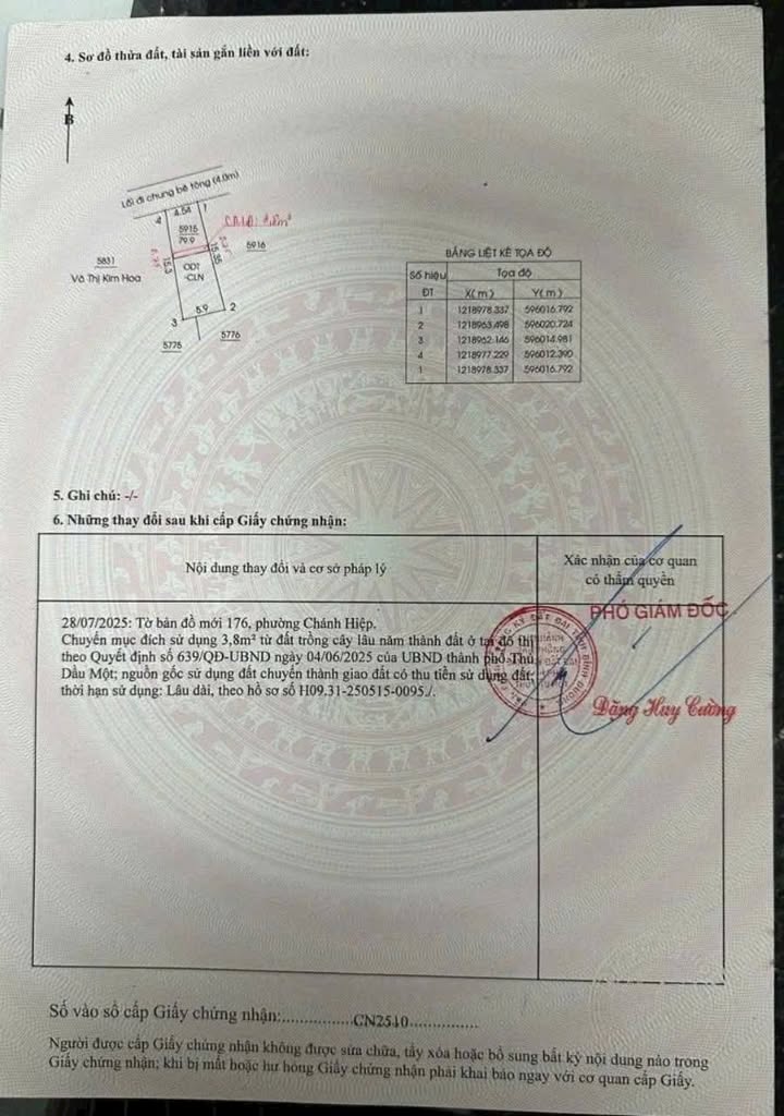 Đất thổ cư Tương Bình Hiệp, Thủ Dầu Một 79m² giá 1.4 tỷ - Sổ hồng chính chủ!