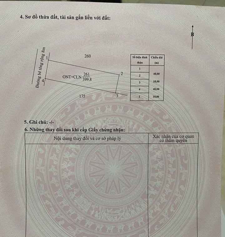 Đất thổ cư 400m² tại thôn Xuân Tây - Giá chỉ 2.6 tỷ, chính chủ bán gấp!