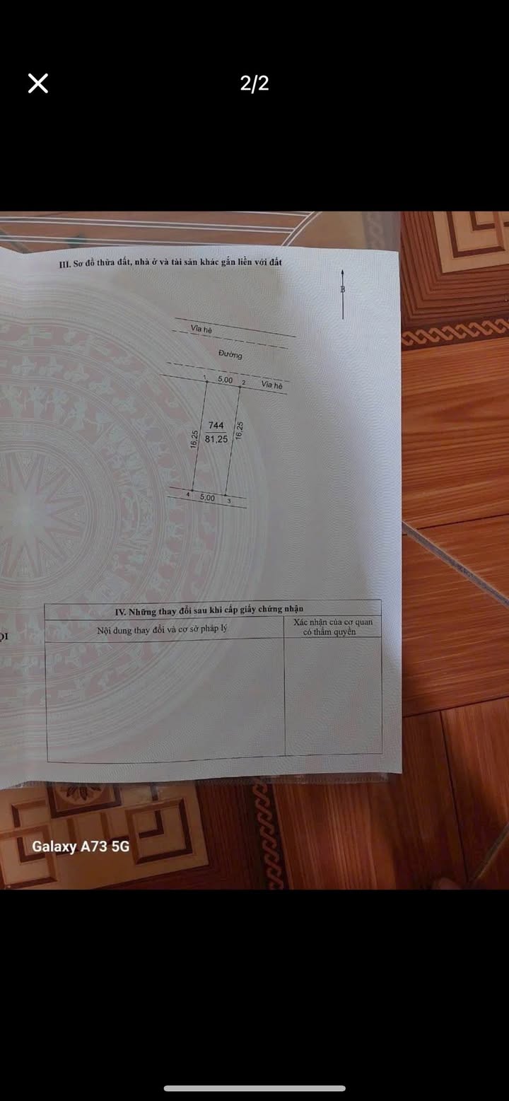 Đất nền Vân Tảo, Thường Tín 81m² - Đầu tư sinh lời, gần dự án lớn!