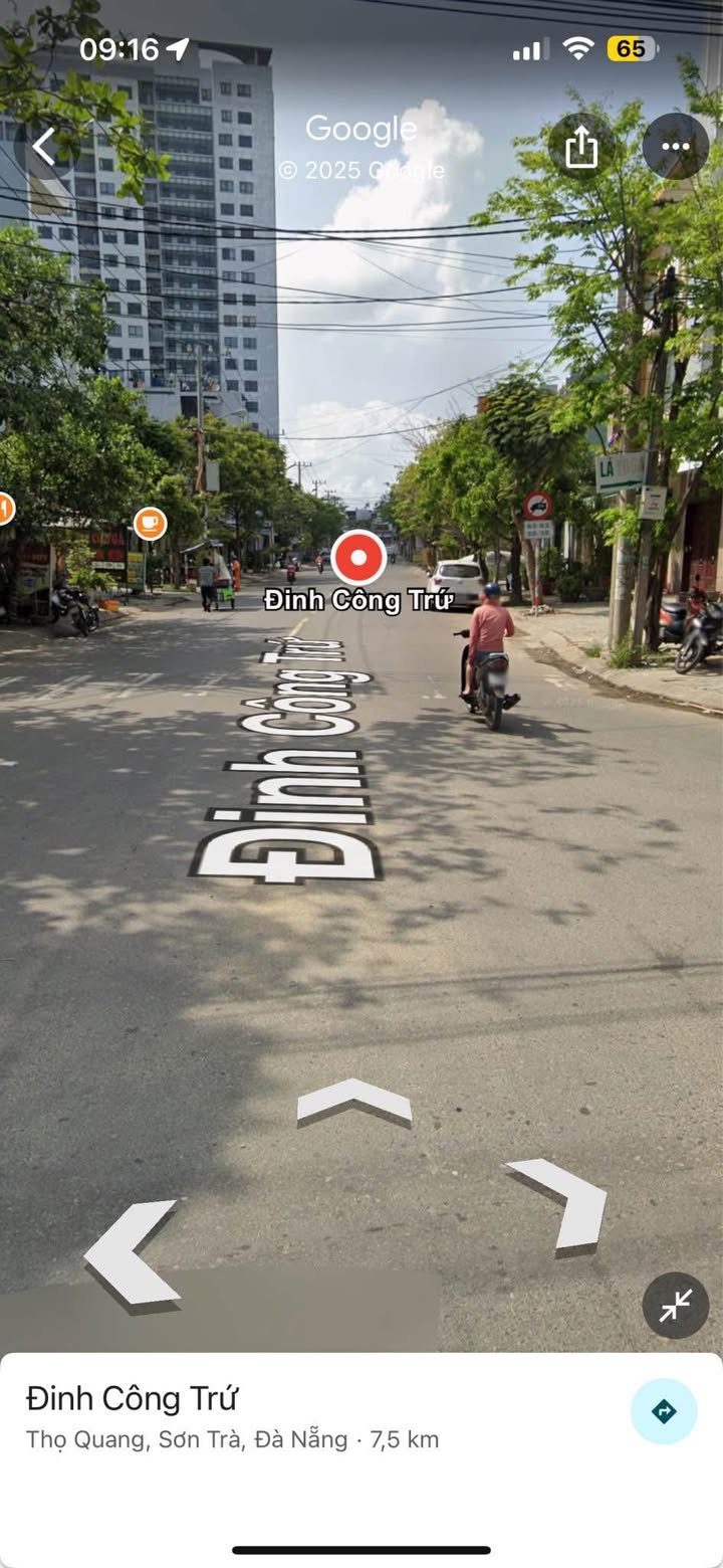 Lô đất kiệt Đinh Công Trứ, Sơn Trà 354m² giá 9 tỷ - Cơ hội đầu tư hấp dẫn!