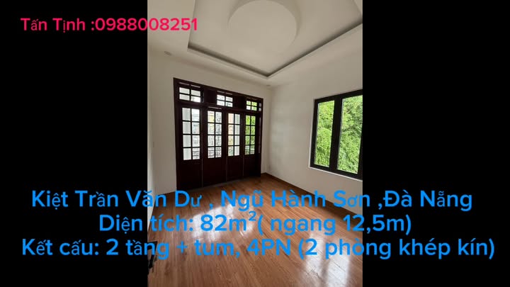 Nhà góc 2 mặt thoáng tại Kiệt Trần Văn Dư, Ngũ Hành Sơn, Đà Nẵng - Giá 10 tỷ - Khu vực sát biển!