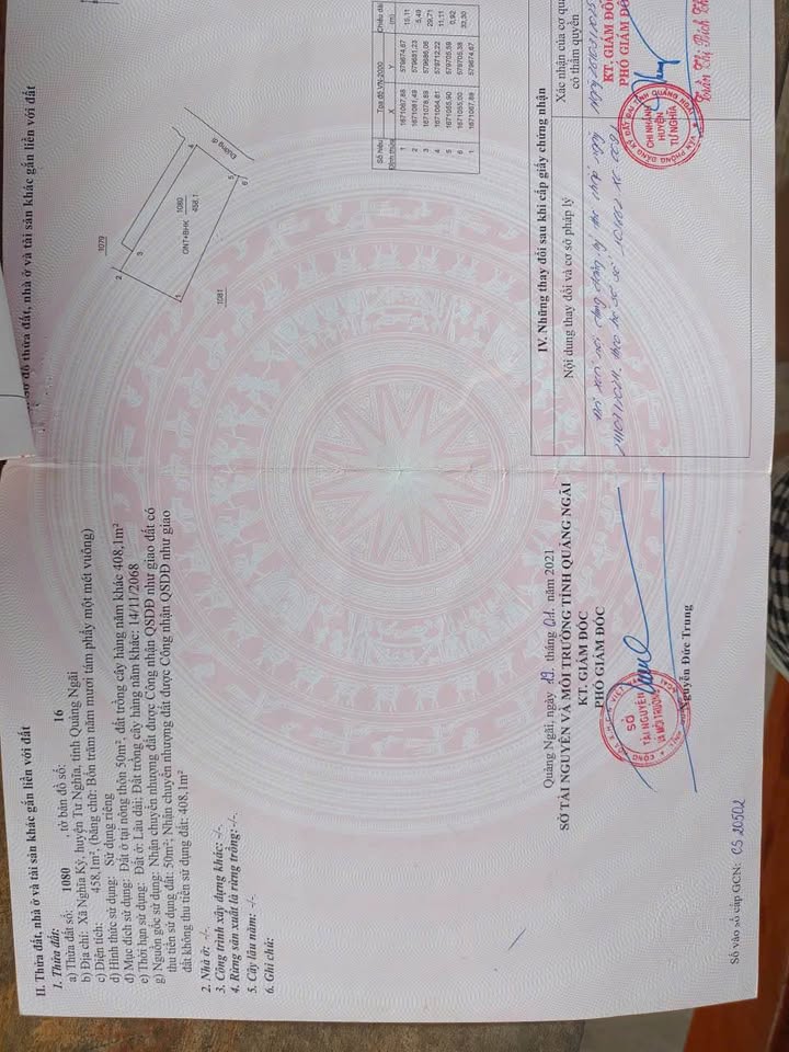 Đất nền Nghĩa Kỳ Quảng Ngãi 450m² giá 499 triệu - Đường ô tô đến tận nơi!