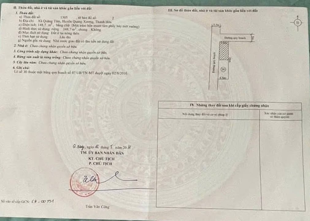 Nhà 2 tầng đầu ve Quảng Tâm 150m² giá 2.2 tỷ - Sổ đỏ chính chủ!