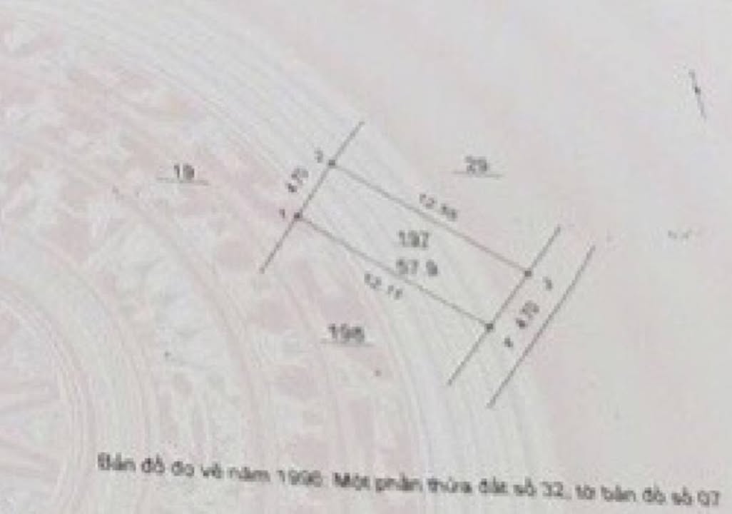 Đất Biên Giang Hà Đông 57.9m² giá 3.1 tỷ - Sổ đỏ chính chủ, ô tô đỗ trong nhà!