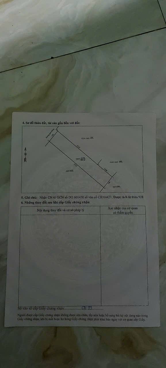 Đất thổ cư Thọ Tiến, Triệu Sơn, 259m² - Cơ hội đầu tư giá tốt!