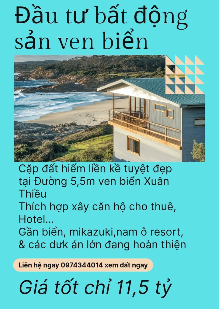 Đất nền Đà Nẵng 160m² giá 11.5 tỷ - Vị trí sát biển Nguyễn Tất Thành!