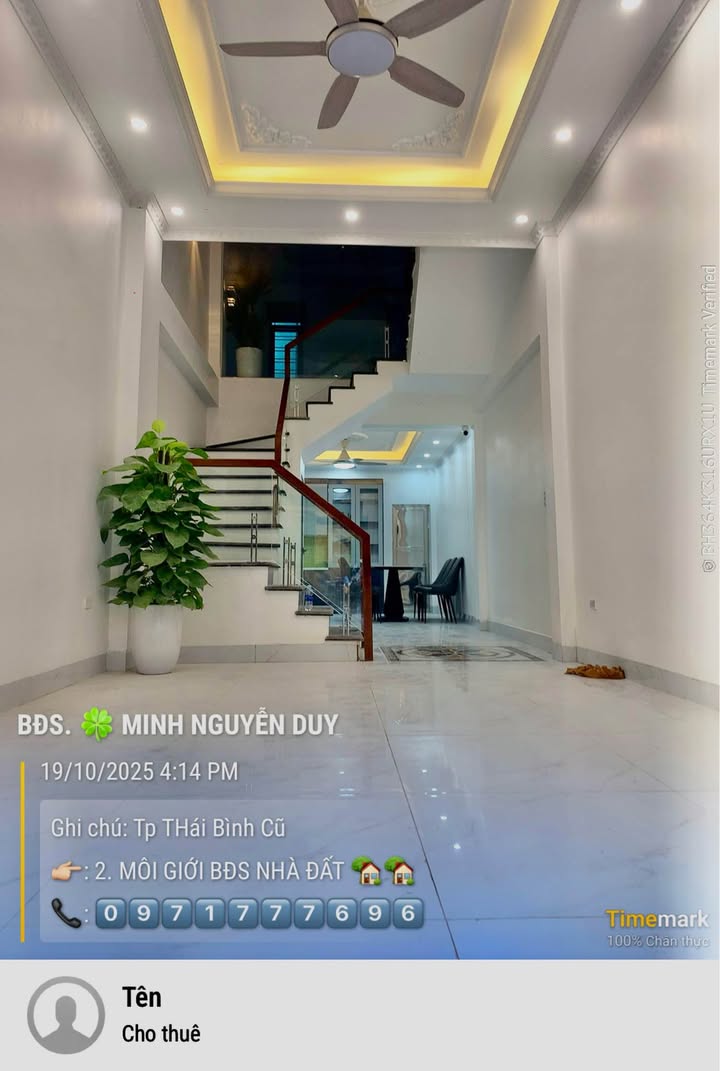 Nhà 4 tầng Phường Kỳ Bá 48m² giá 4 tỷ - Thiết kế đẹp, ô tô vào tận nhà!