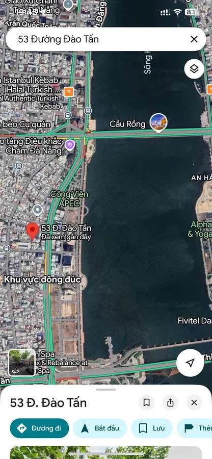 Nhà 3 tầng Đà Nẵng, Đường Đào Tấn 60m² giá 5.8 tỷ - Đầu tư sinh lời!