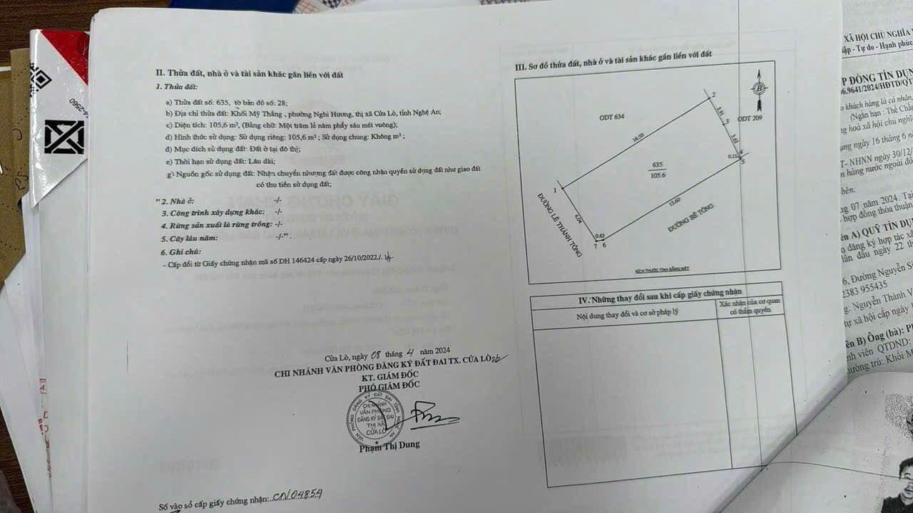 Đất nền góc mặt đường Lê Thánh Tông, phường Cửa Lò, 106m² - Cơ hội đầu tư sinh lời!